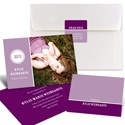 Chic Circle Emblem -- Graduation Party Invitation Ensemble
