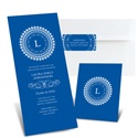 Traditional Emblem -- Graduation Party Invitation Ensemble