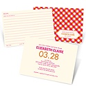 Ingredients for Love -- Recipe Bridal Shower Invitations