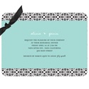 Mirrored Renaissance Design -- Wedding Rehearsal Dinner Invitations