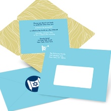Special Delivery -- Unique Bar Mitzvah Invitations