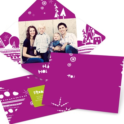 Modern Christmas Joy - Creative Christmas Cards