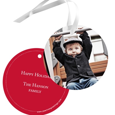 Round and Round - Christmas Gift Tags