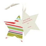 Stars Meet Stripes -- Christmas Gift Tags
