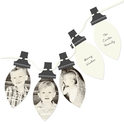 Picture Perfect Lights -- Photo Christmas Cards