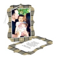 Plaid Photo Frame 