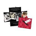 Christmas Present in Plaid -- Christmas Photo Cards