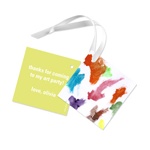 Colorful Artwork -- Favor Gift Tags