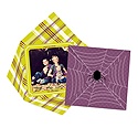 Spider Web Style -- Photo Halloween Greeting Cards