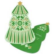 Die Cut Christmas Tree 