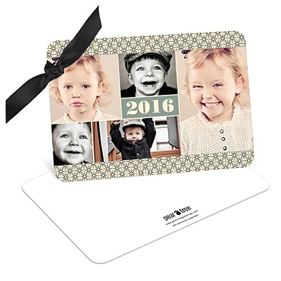 Joyful Collage -- Custom New Years Cards