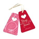 Special Cut Paisley -- Valentine Gift Tags