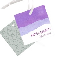 Vivid Purple Watercolor 