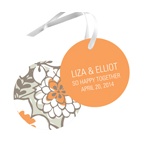 Blissful Blooms -- Wedding Favor Tags