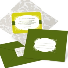 Enamored with Elegance -- Unique Elegant Wedding Invitations