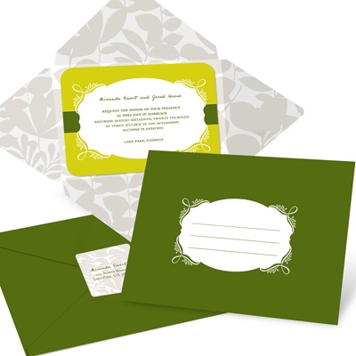 Enamored with Elegance -- Unique Elegant Wedding Invitations