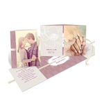 Fairy Tale Floral -- Ribbon Wedding Invitations