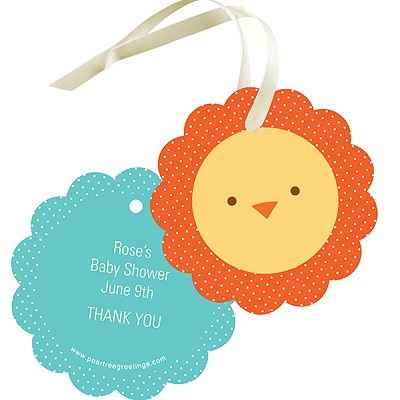 Safari Showers -- Baby Shower Gift Tags