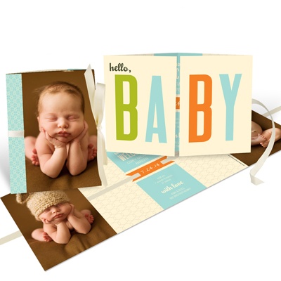 Baby Book -- Photo Baby Announcements