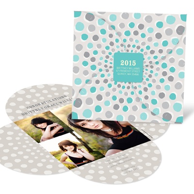 Dot Explosion -- Graduation Invitations