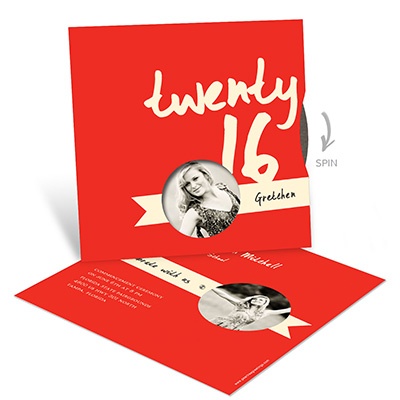 Spin A Rama -- Graduation Announcements & Invitations
