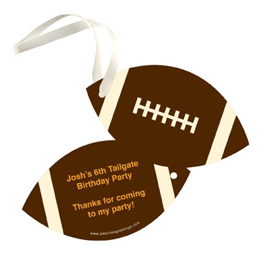 Football Draft Pick -- Gift Tags