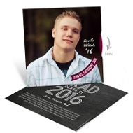 Spinning Message With Chalkboard Backer 