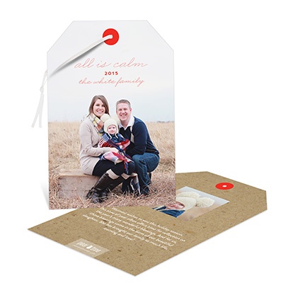 Photo Tag Christmas Cards 