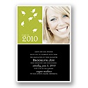 Hats Off! -- Photo Graduation Invitations