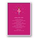 Twinkle Toes -- Birthday Party Invitation