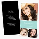 Expressive Triad -- Photo Graduation Invitations