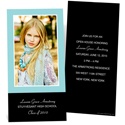 One of a Kind -- Photo Graduation Invitations