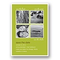 Save the World -- Recycled Save the Date