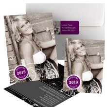 Flair -- Graduation Party Invitation Ensemble
