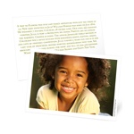Spread the News -- Horizontal Christmas Letter Insert