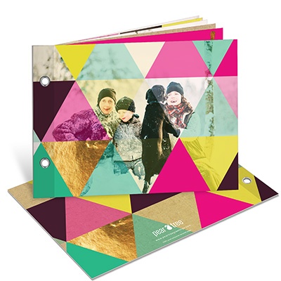 Photo Christmas Cards  -- Colorful Kaleidoscope Photo Book