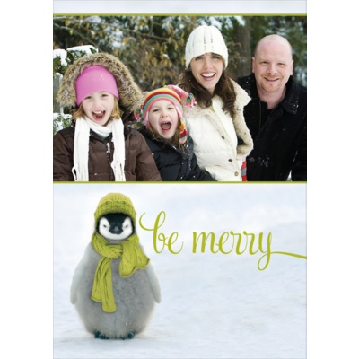 Cute & Cuddly Foldover Photo Card
