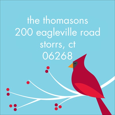 Colorful Gathering Address Label Sheet