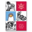Polar Pal - Penguin Three-Photo Panel Card