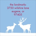 Winter's Wonders Address Label Sheet