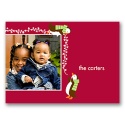 Playful Penguins Photo Note Card