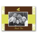 Touch of Holly Photo Thank You Card