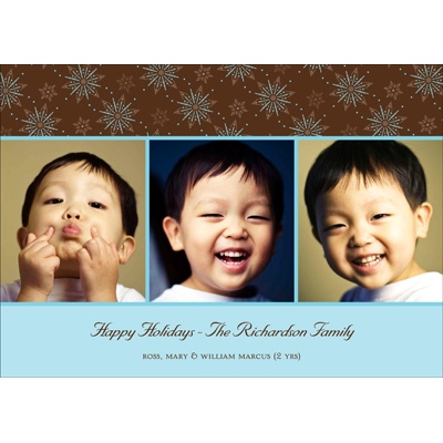 Snow Fun Photo Panel Card