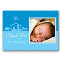 Bright Blessing Photo Thank You Card