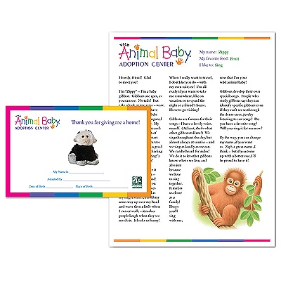 Adopt a Baby Gibbon - $20