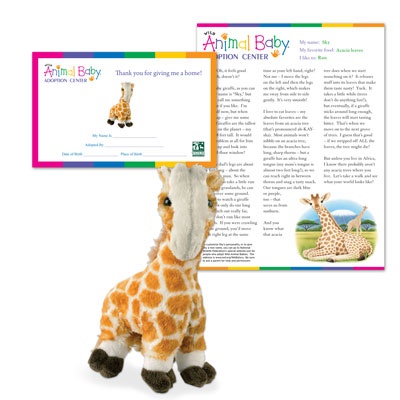Adopt a Baby Giraffe - $30