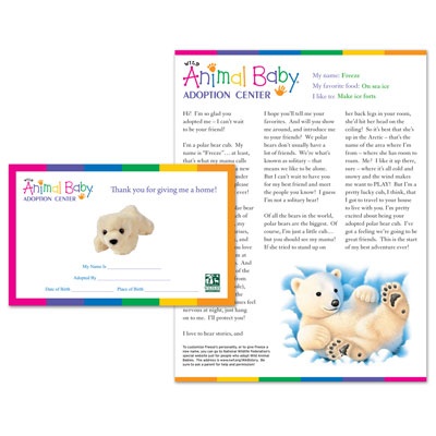 Adopt a Baby Polar Bear - $20