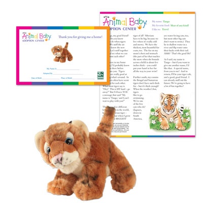 Adopt a Baby Tiger  - $30