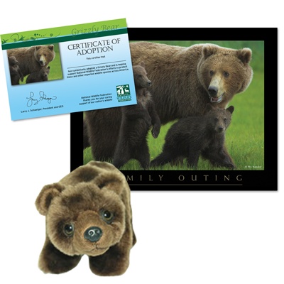 Adopt a Grizzly Bear - $30