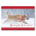Dashing Through the Snow Card